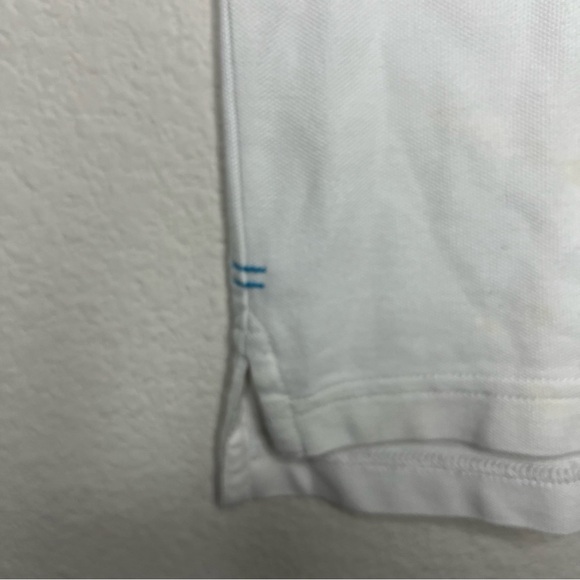 PsychoBunny white polo shirt with bunny accent size xsmall 5/6 - Picture 10 of 12